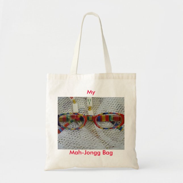 Ready For Mah-Jongg Tote Bag (Front)