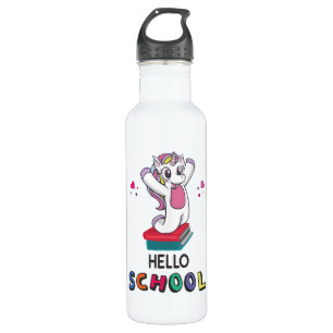 Ready for online school 710 ml water bottle
