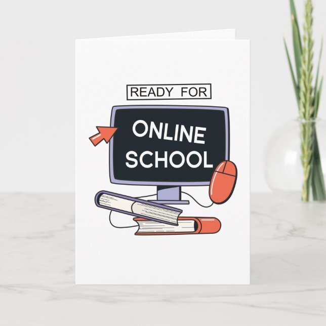 Ready for Online School Card (Front)