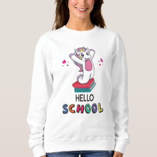 Ready for online school sweatshirt