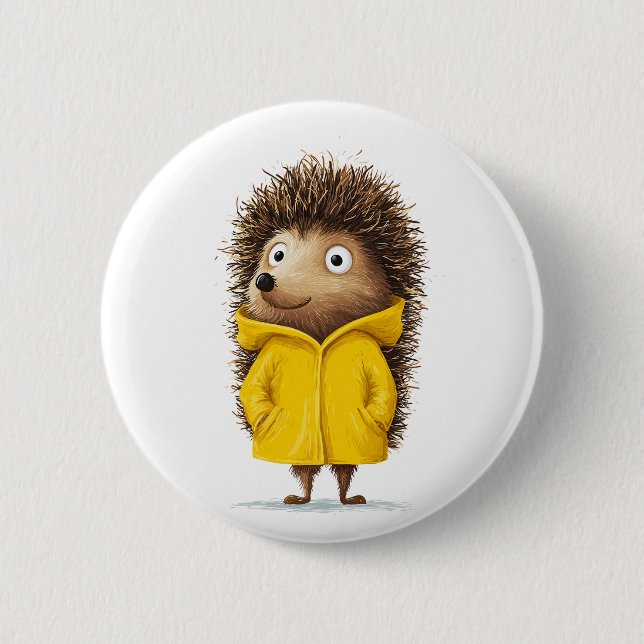 Ready for Rain 2 Inch Round Button (Front)