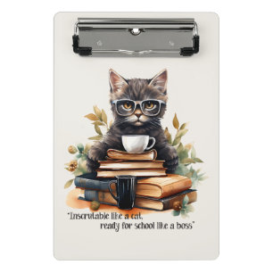 Ready For School Like A Boss Mini Clipboard