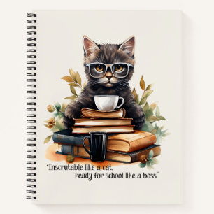 Ready For School Like A Boss Notebook