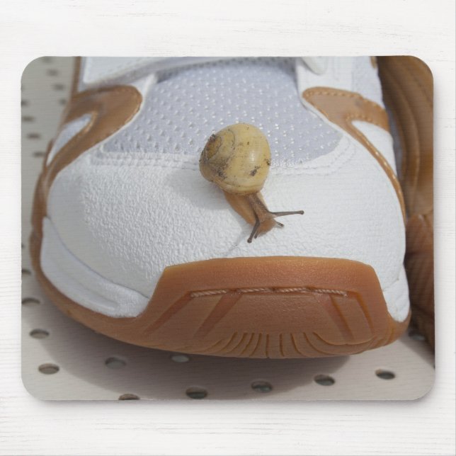 Ready For Snail Racing Mouse Pad (Front)