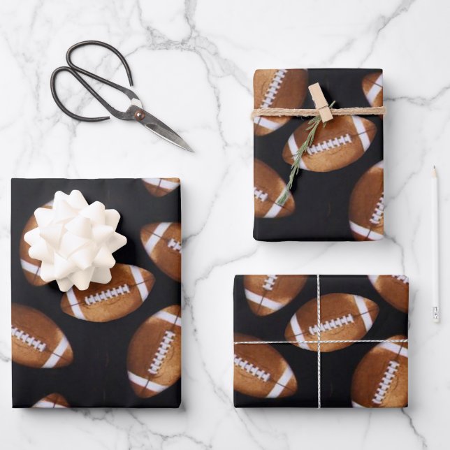 Ready For Some Football? Wrapping Paper Sheet (Front)