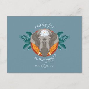 Ready for Some Yoga? - The White Lotus Postcard