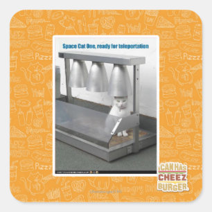 Ready for Teleportation Square Sticker