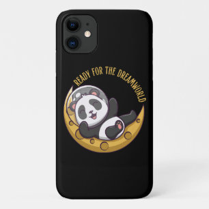 Ready for the dream world Hello little panda in pa iPhone 11 Case