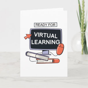 Ready for virtual learning card