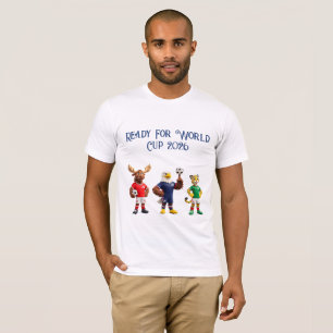 Ready For World Cup 2026 Host Nations T-Shirt