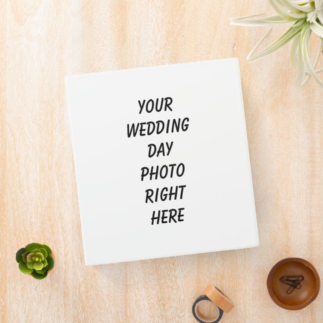 "READY FOR YOU TO PERSONALIZE"   3 RING BINDER (In Situ)