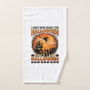 Ready Halloween Since Last Haunted Castle Ghost Ki Hand Towel
