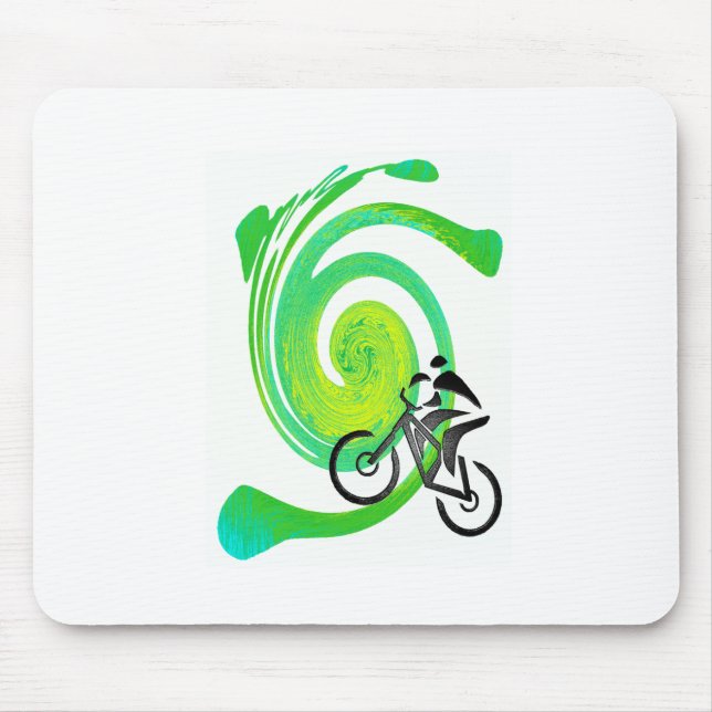 READY MY RIDE MOUSE PAD (Front)