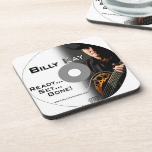 Ready... Set... Gone! CD Cover Beverage Coasters