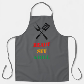 Ready, set, grill apron