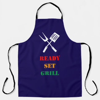 Ready, set, grill apron