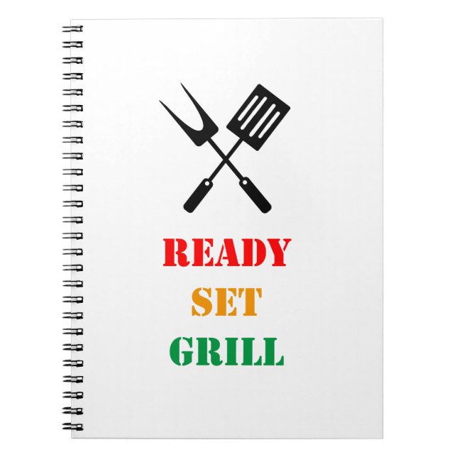 Ready, set, grill notebook (Front)
