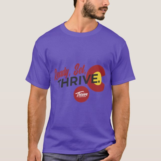 Ready Set THRIVE Colorado Boxy T-Shirt (Front)