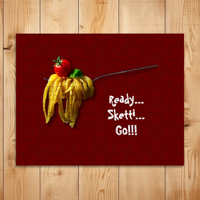 Ready Sketti Go Fork of Italian Spaghetti Jigsaw Puzzle (Creator Uploaded)