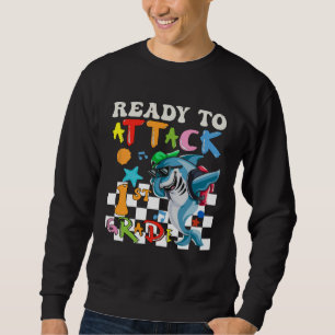 Ready To Attack 1st Grade Boys Back To School Sweatshirt