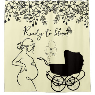 Ready to Bloom Baby Shower Backdrop