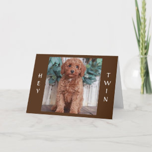 READY TO "CELEBRATE MY TWIN'S BIRTHDAY" CARD