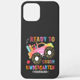 Ready To Crush Kindergarten 1st Day of School iPhone 12 Pro Max Case