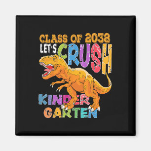 Ready To Crush Kindergarten 2038 Dinosaur Ck To Sc Magnet