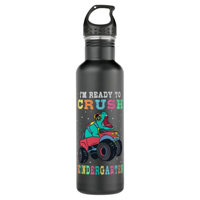 Ready to crush kindergarten 710 ml water bottle (Front)
