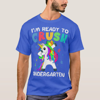 Ready To Crush Kindergarten Back to School Dabbing T-Shirt