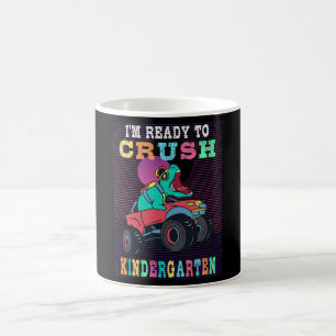 Ready to crush kindergarten coffee mug