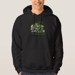 Ready To Crush Kindergarten Monster Truck Back To Hoodie