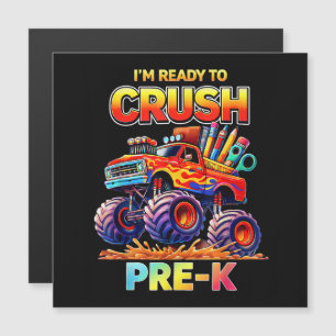 Ready to Crush Pre-K Monster Truck Back to School