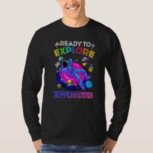 Ready To Explore Kindergarten Back To School Astro T-Shirt