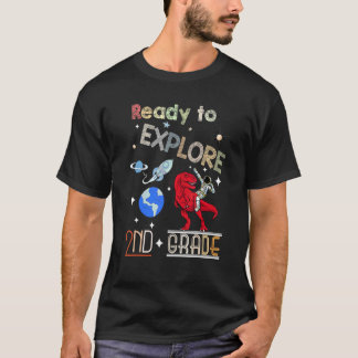 Ready To Explore Kindergarten Back To School Astro T-Shirt