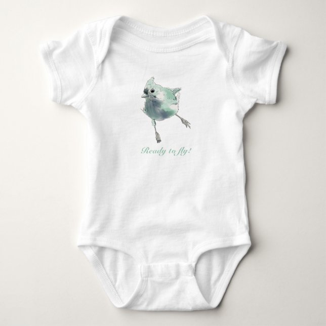 Ready to Fly! Baby Bodysuit (Front)