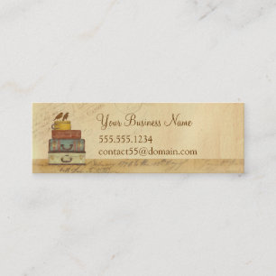 Ready To Fly Love Birds Skinny Business Card