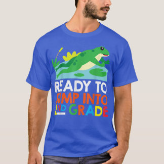 Ready To Jump Into 2nd Grade Frog Back To School B T-Shirt