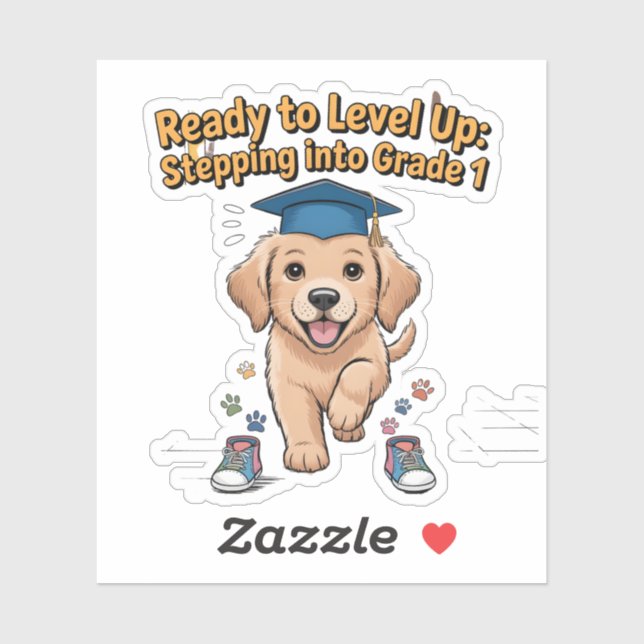 Ready to Level Up Stickers (Sheet)