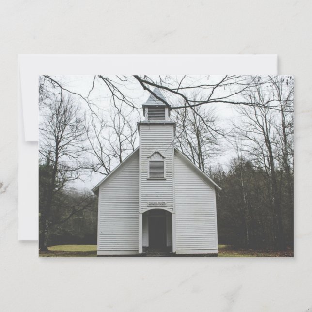 Ready to personalize invitation or announcement (Front)