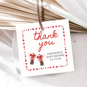 Ready to Pop Baby Shower  Favour Tags