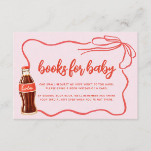 Ready to Pop Retro Soda Books for Baby Enclosure Card