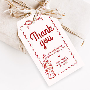 Ready to Pop Soda Baby Shower Favour Tags