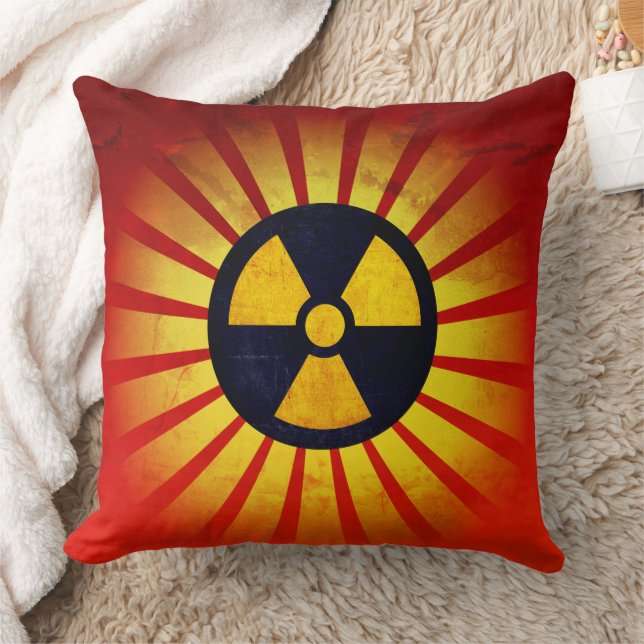 Ready to Radiate Radiography  Throw Pillow (Blanket)
