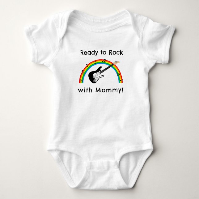 Ready to Rock Personalized Bodysuit (Front)