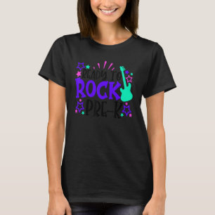 Ready To Rock Pre K  First Day Of School Kid Boys  T-Shirt