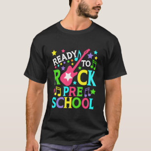 Ready to Rock Preschool Shirt Back to School Teach