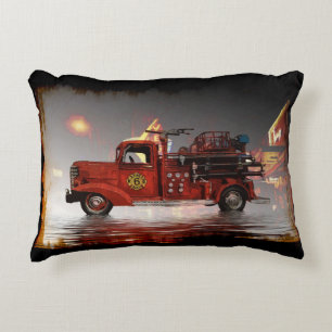 Ready to Roll in Vegas-Fire Truck  Pillow Case