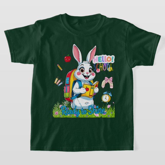 Ready to Shine, First Grader! T-Shirt (Laydown)