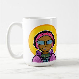 Ready to ski coffee mug